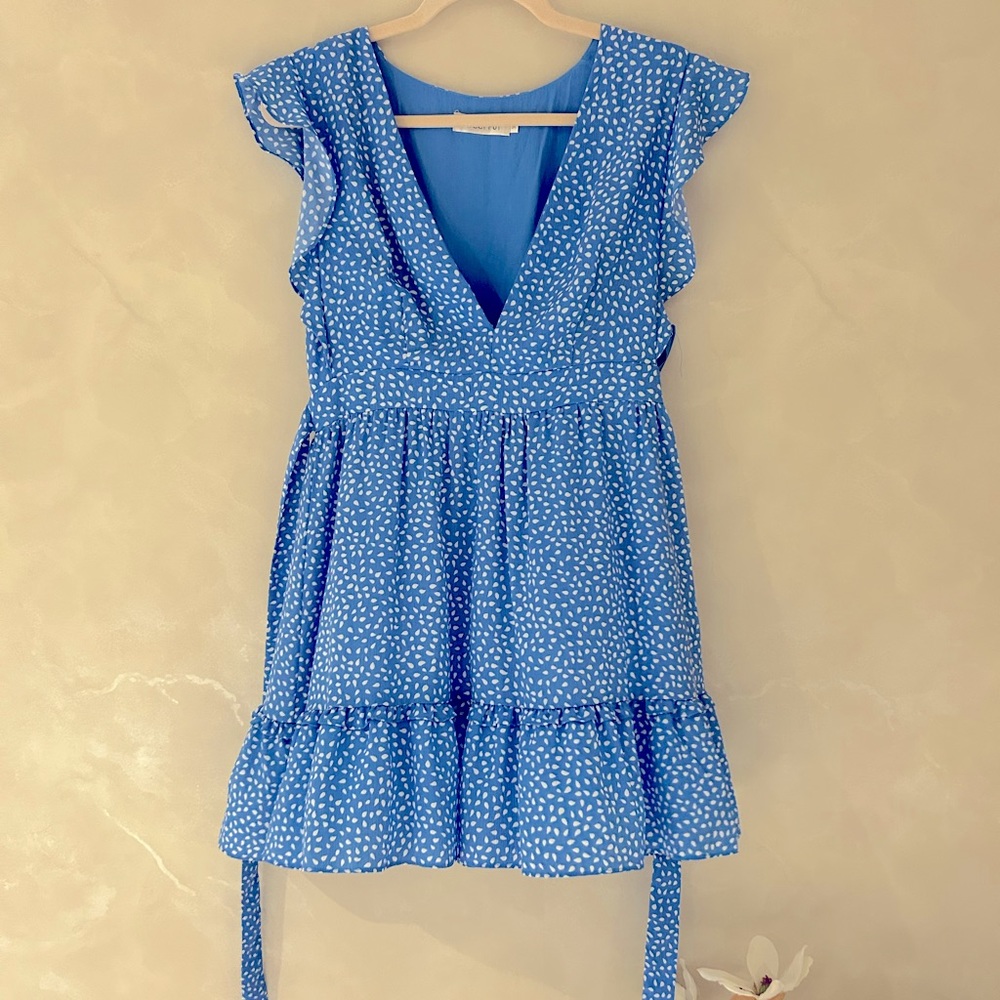 Blue Mini dress